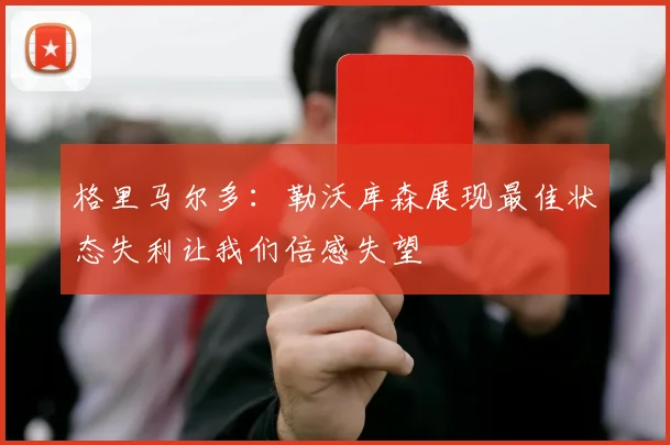 格里马尔多：勒沃库森展现最佳状态失利让我们倍感失望